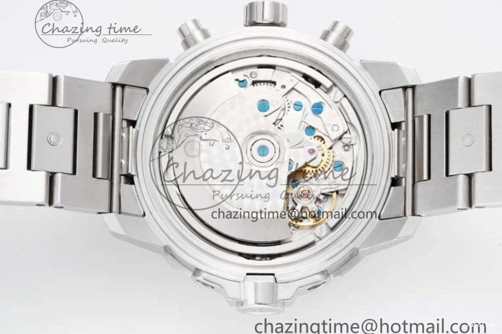 MIROTIME 0123 Aquatimer Chrono SS V6SF 1:1 Best Edition Blue Dial on SS Bracelet A Modern 7032